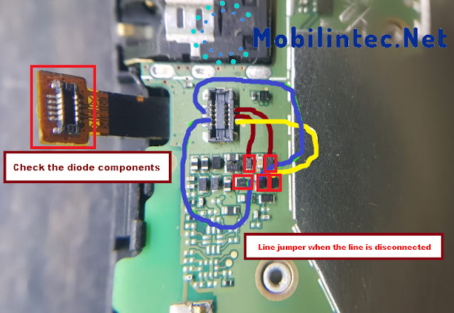 Touchscreen Xiaomi Redmi 5A Riva jumper solution Fix touchscreen can not be touched Xiaomi Redmi 5A Riva
