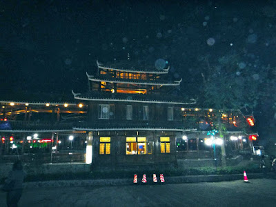 The entrance to Liu San Jie natural theater Yangshuo