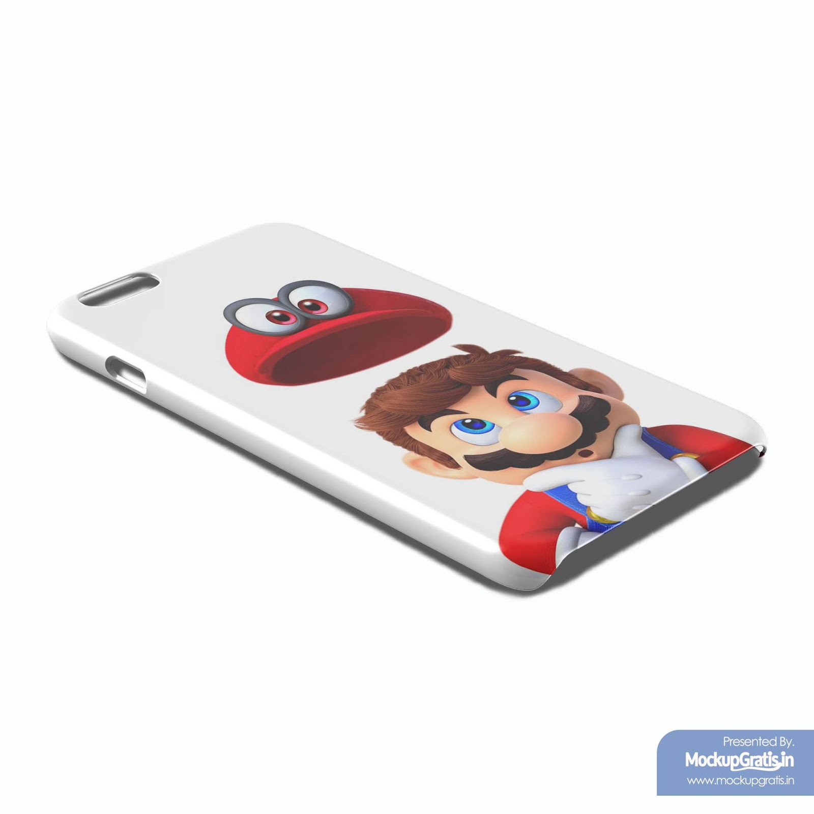 PSD Mockup Custom Case iPhone 6 Plus / 6s Plus Gratis