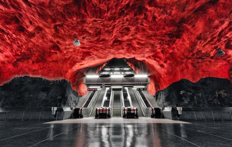 Stockholm Metro Station – the Longest Gallery in the World Found in Sweden