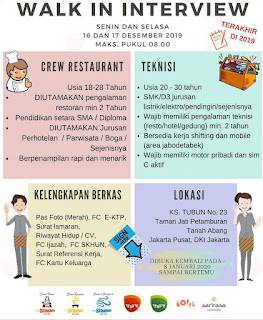 Lowongan Kerja Sarirasa Group 2020 Walk In Interview Lockerjob