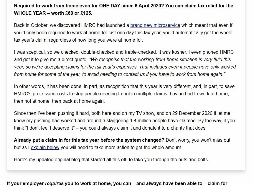 John's Labour blog Martin Lewis Working from home due to coronavirus