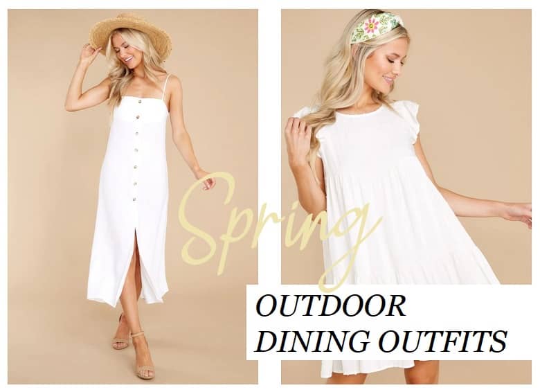 6 Outdoor Dining Outfits for Spring For Urban Women Awarded Top 100