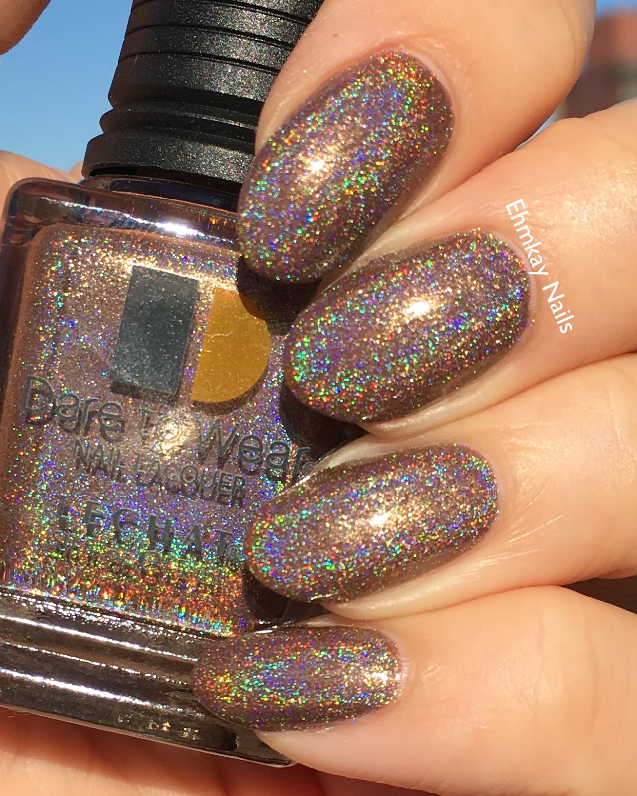 Ehmkay Nails Lechat Dare To Wear Spectra Holo Collection Swatches And Review