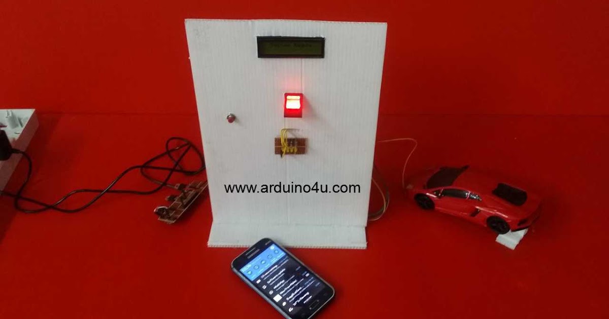 Projek Elektronik Arduino4u.com: 122-Fingerprint Car Starter