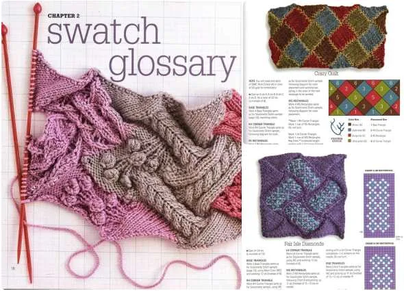 revistas tricot, patrones tejidos, motivos crochet