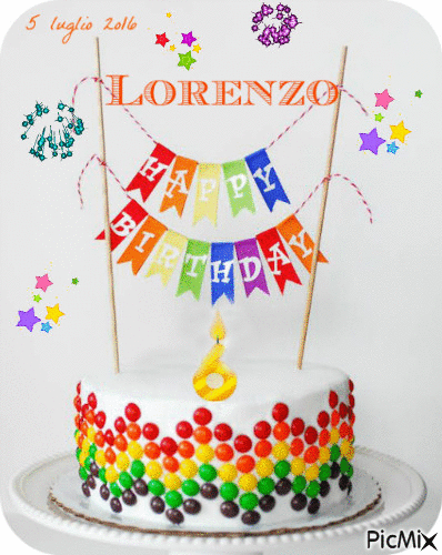 Il Cestino Dei Gomitoli Buon Compleanno Lorenzo
