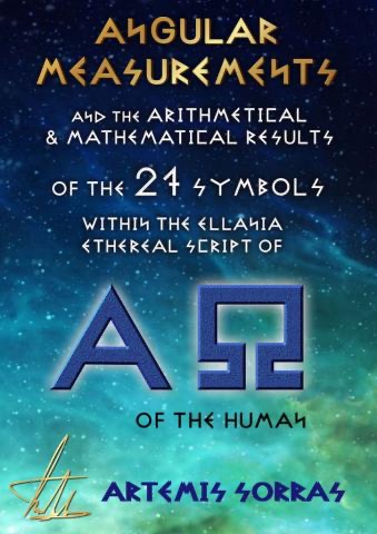 ANGULAR MEASUREMENTS AND THE ARITHMETICAL & MATHEMATICAL RESULTS OF THE 27 SYMBOLS IN ΑΩ OF THE HUMAN