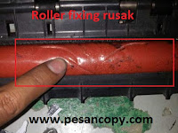 Mengganti Fixing lower Roller IR 3300