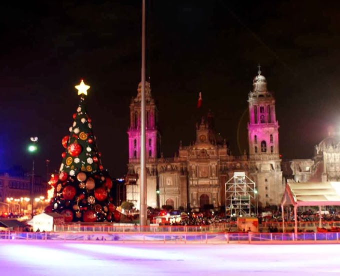 Celebración navideña y Pistas de Hielo en la Cd. México 2013