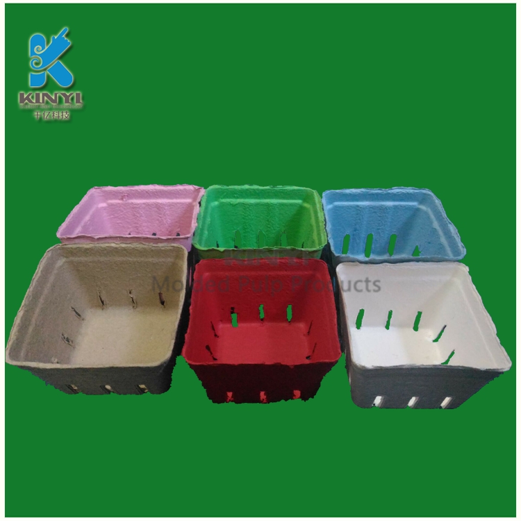 Kinyi Molded Pulp Products Natural Ecofriendly fiber pulp paper berry
