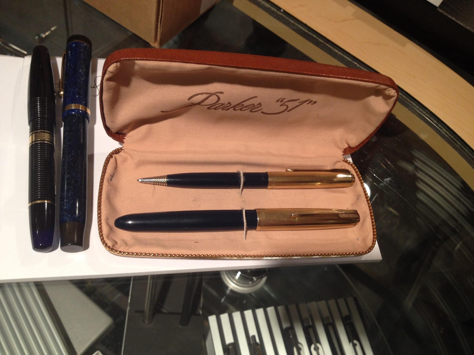 Vancouver Pen Club September meeting photosBlue Fountain Pens!