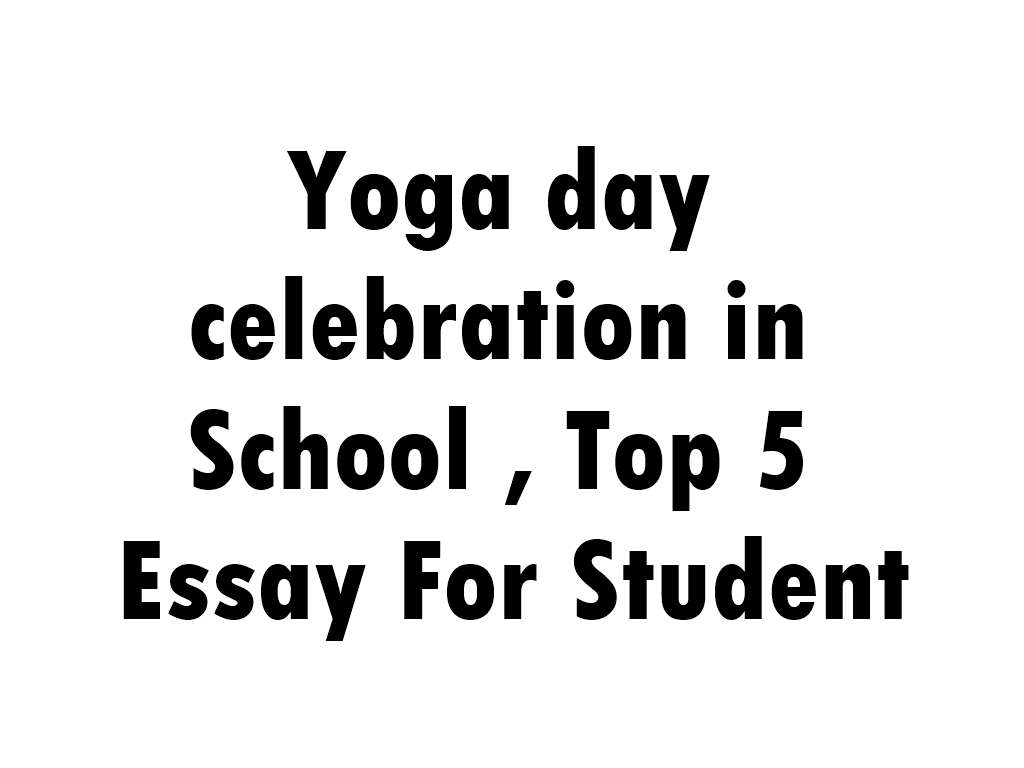 Thesis Statement Essays Yoga Day Essay Persuasive Essay Sample Paper also Health Promotion Essay Yoga Day Wishes Custom Essay Papers