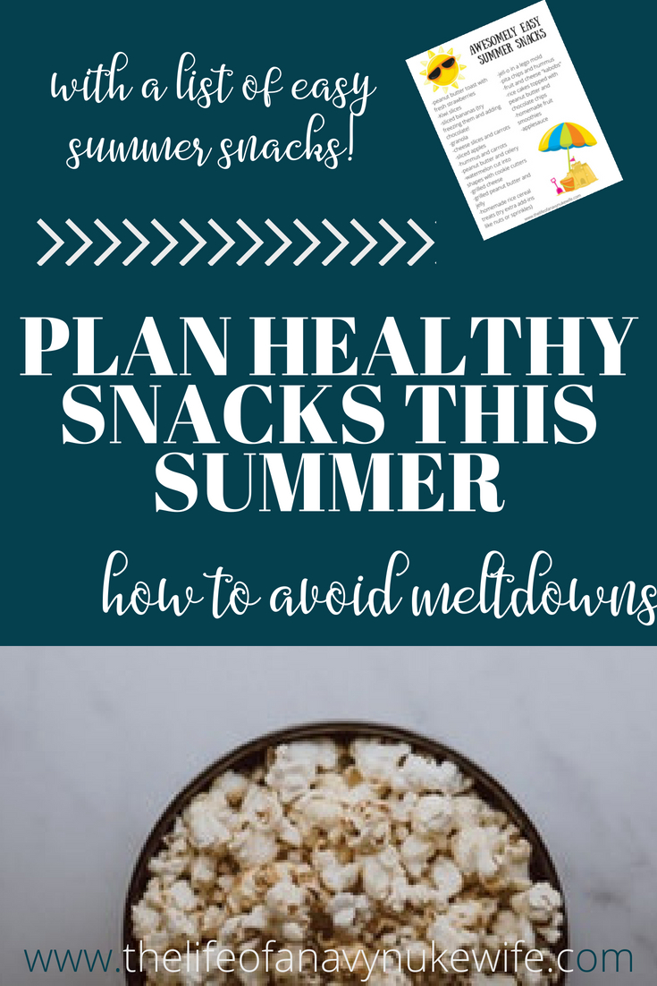 How to Have Healthy Snacks Ready To Go This Summer