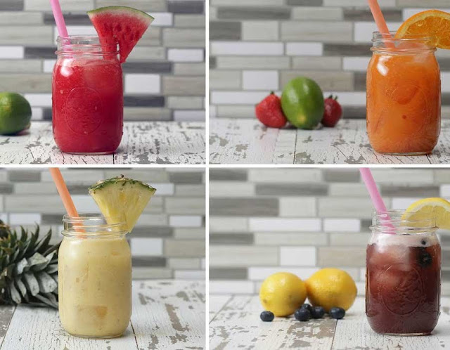 العصائر المحلاة بالسكر