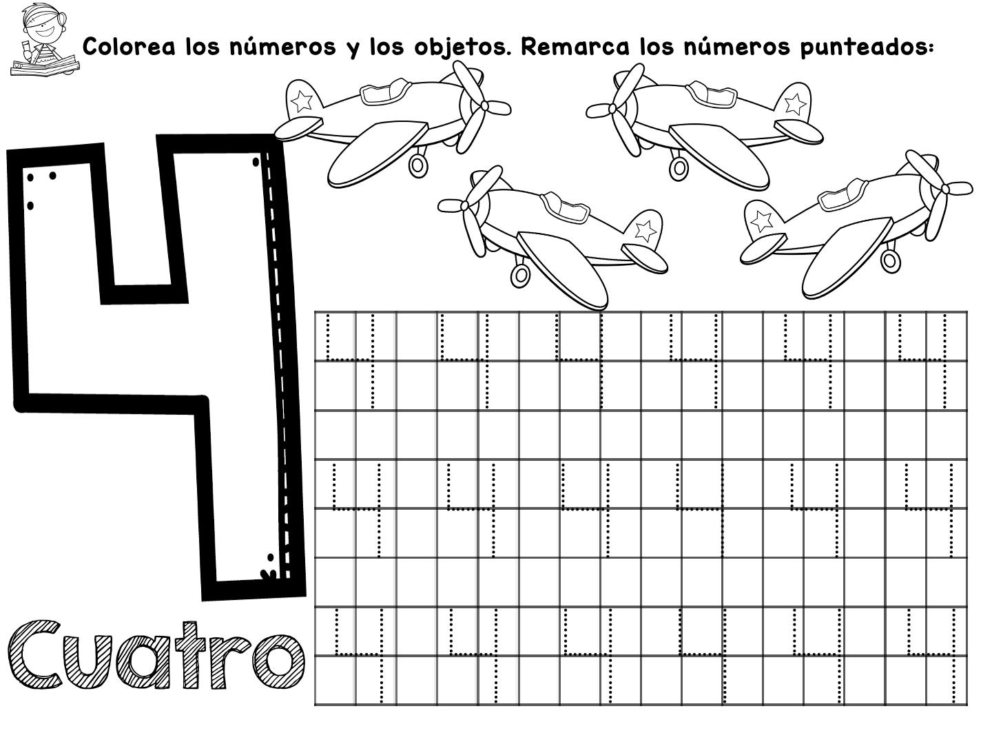 Cuaderno Aprendamos Los Numeros Del 1 Al 10 Materiales