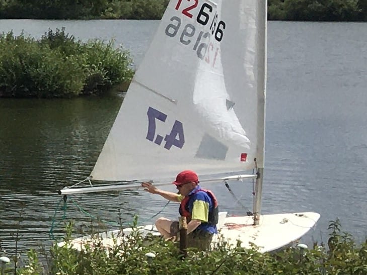A Sailors Lot UK Island Sailing Club members make a splash with return