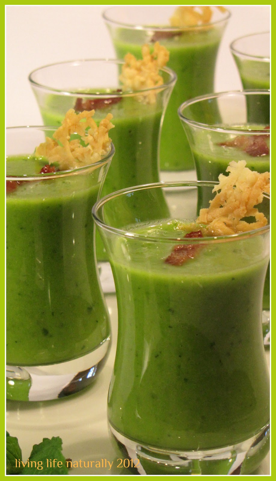 living life......naturally! This Week's Cauldron Green Pea Soup with