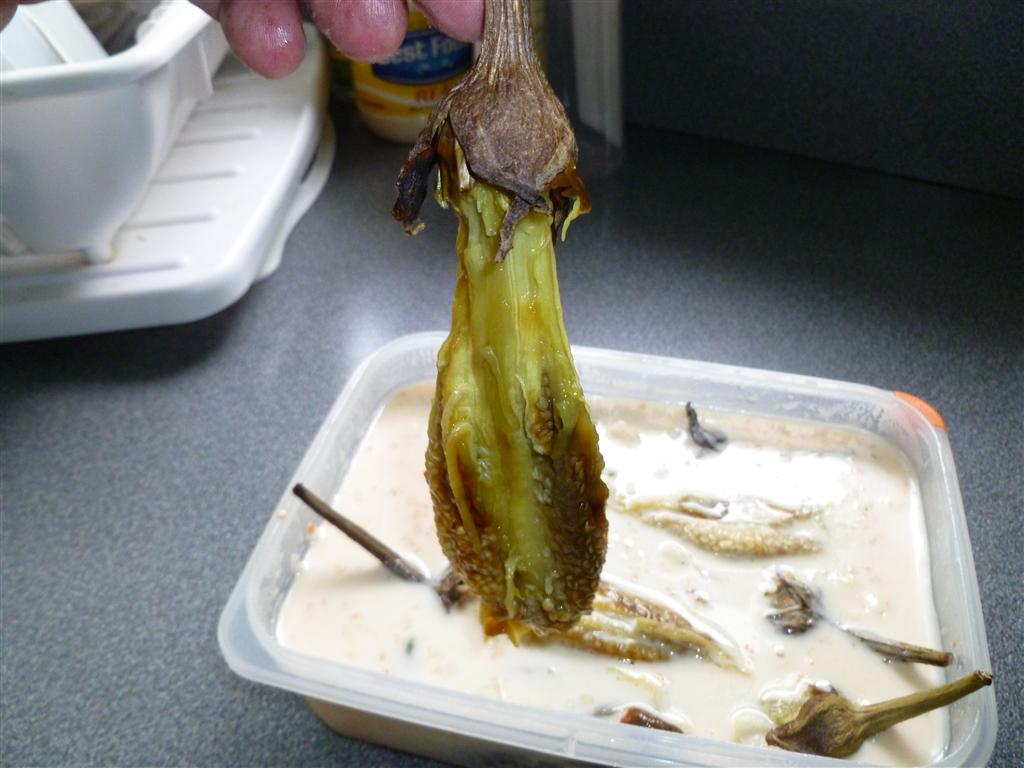 BBQGuam Grilled Eggplant in Coconut Milk (Lechen Biringhenas)