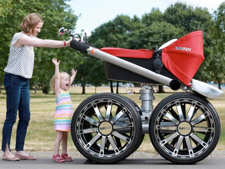 high tech baby stroller