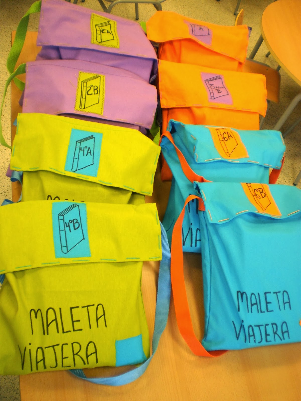 La Escolar: Maletas Viajeras