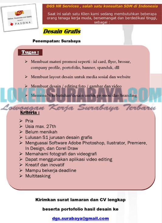 Lowongan Kerja Surabaya Terbaru Di Pt Duta Griya Sarana Dgs Juni 2019 Lowongan Kerja Surabaya April 2021 Lowongan Kerja Jawa Timur Terbaru