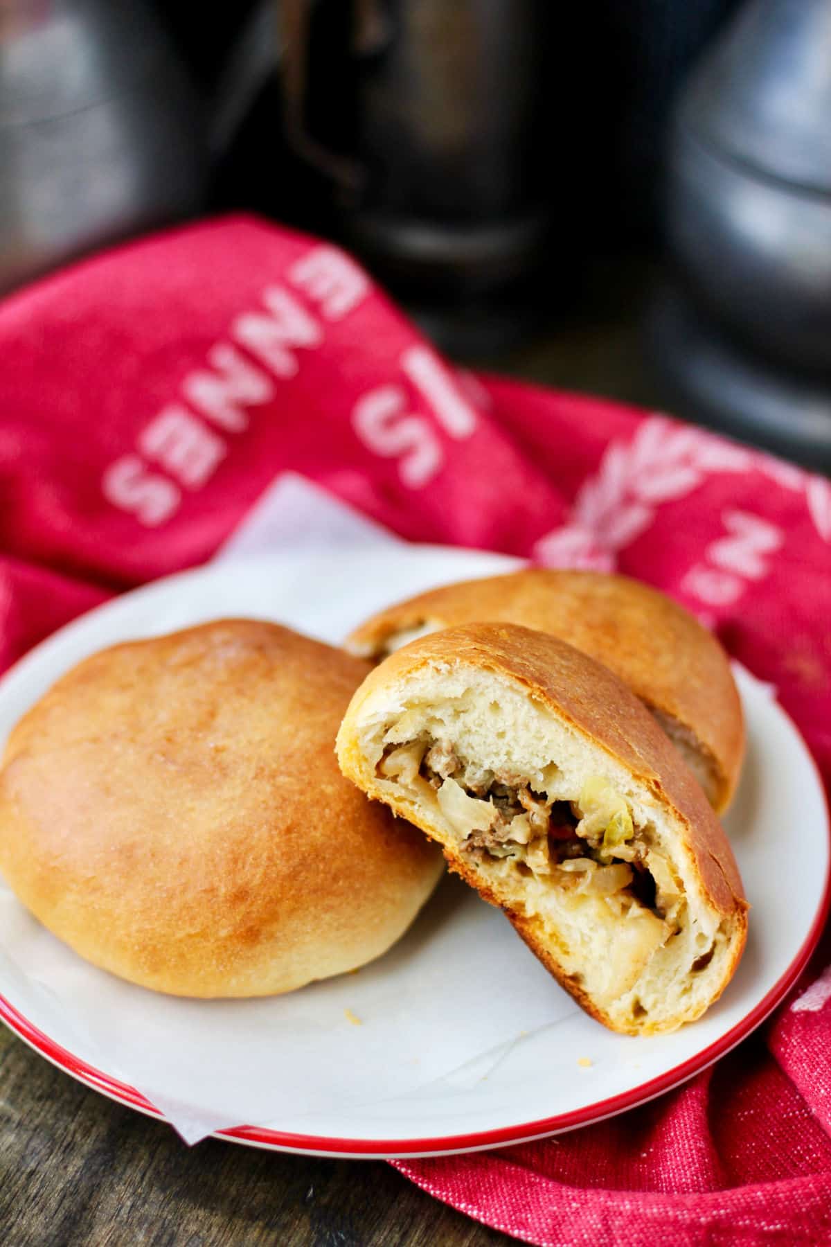 Bierocks (German Beef and Cabbage Stuffed Rolls) Karen's Kitchen Stories