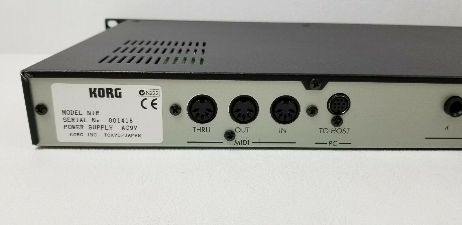 MATRIXSYNTH N1R Rack Mount Synthesizer SN 001416