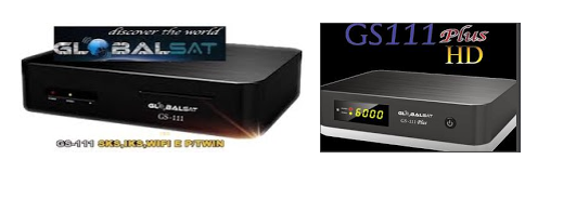Atualizacao para o receptor Globalsat GS111 e GS111 Plus V