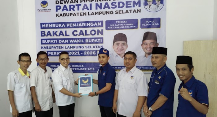 H.Tony Eka Candra(TEC) Ambil Bagian Dalam Kontestasi Pilkada 2020 Di Lamsel.