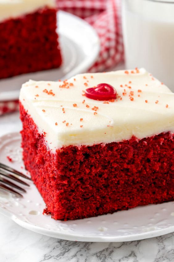 Easy Red Velvet Cake - My Simple Delecious Foods