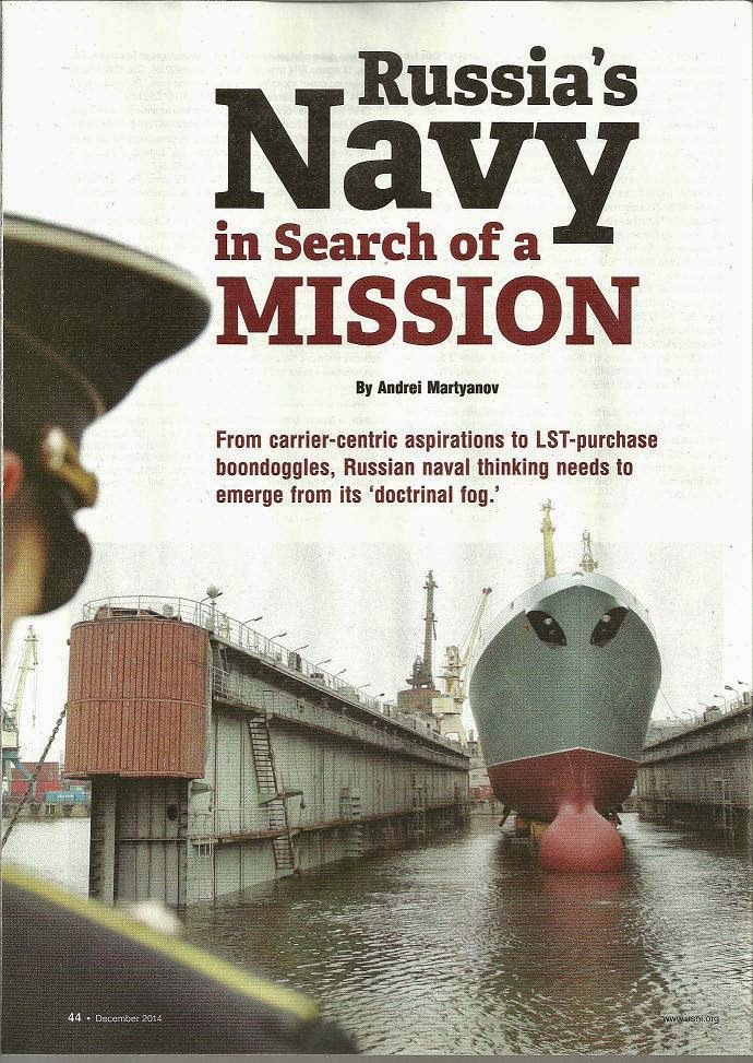 Russia's Navy In Search Of A Mission