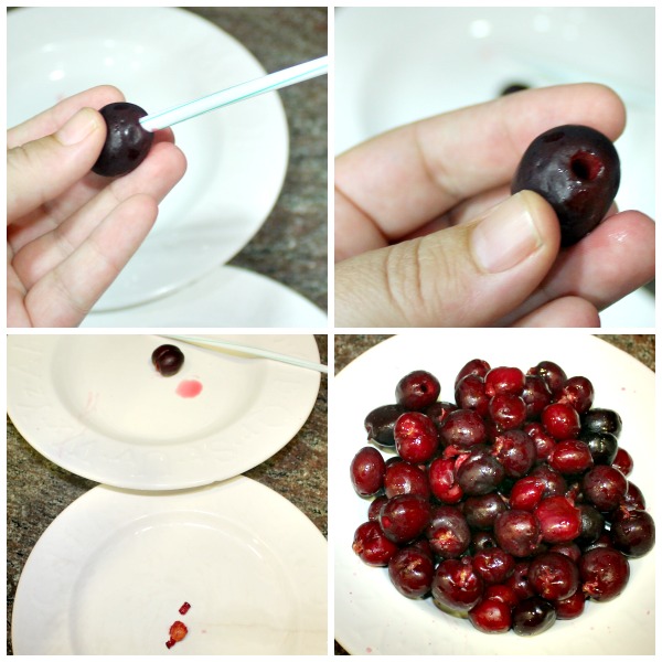 Elaboración de clafoutis de cerezas