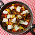 Bacalao con patatas en salsa guajillo