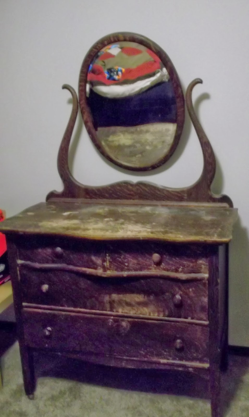 Katrinas point of view How I sold an antique dresser on Craigslist A