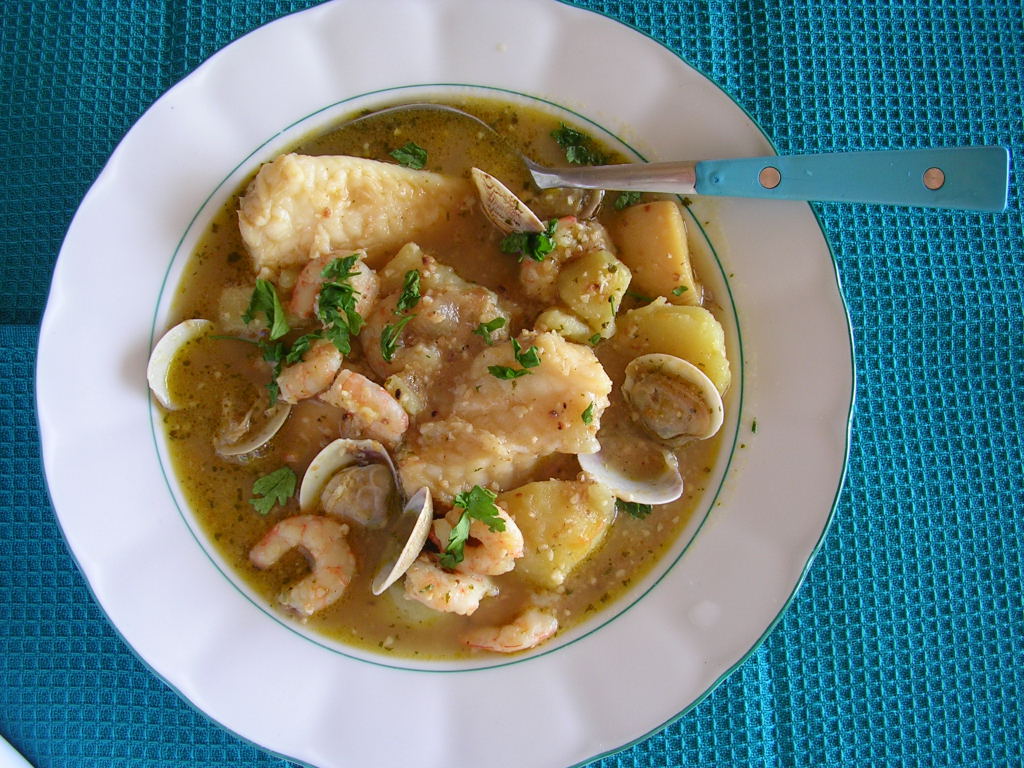 MY KITCHEN IN SPAIN SPAIN'S FLAVORFUL SEAFOOD SOUPS