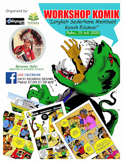 Langkah Sederhana Membuat Komik Edukasi Literasi News