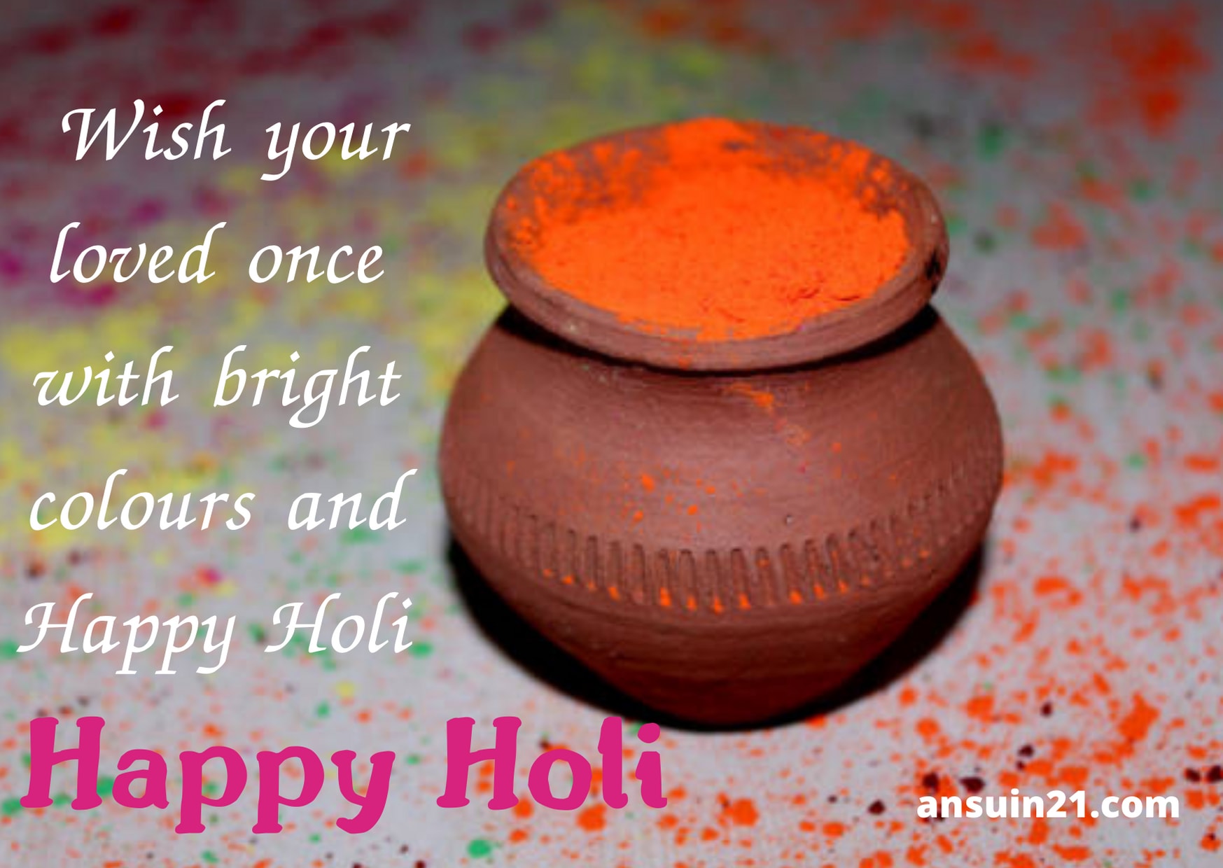 Happy Holi Wishes Images, Quotes SMS In Hindi and English,