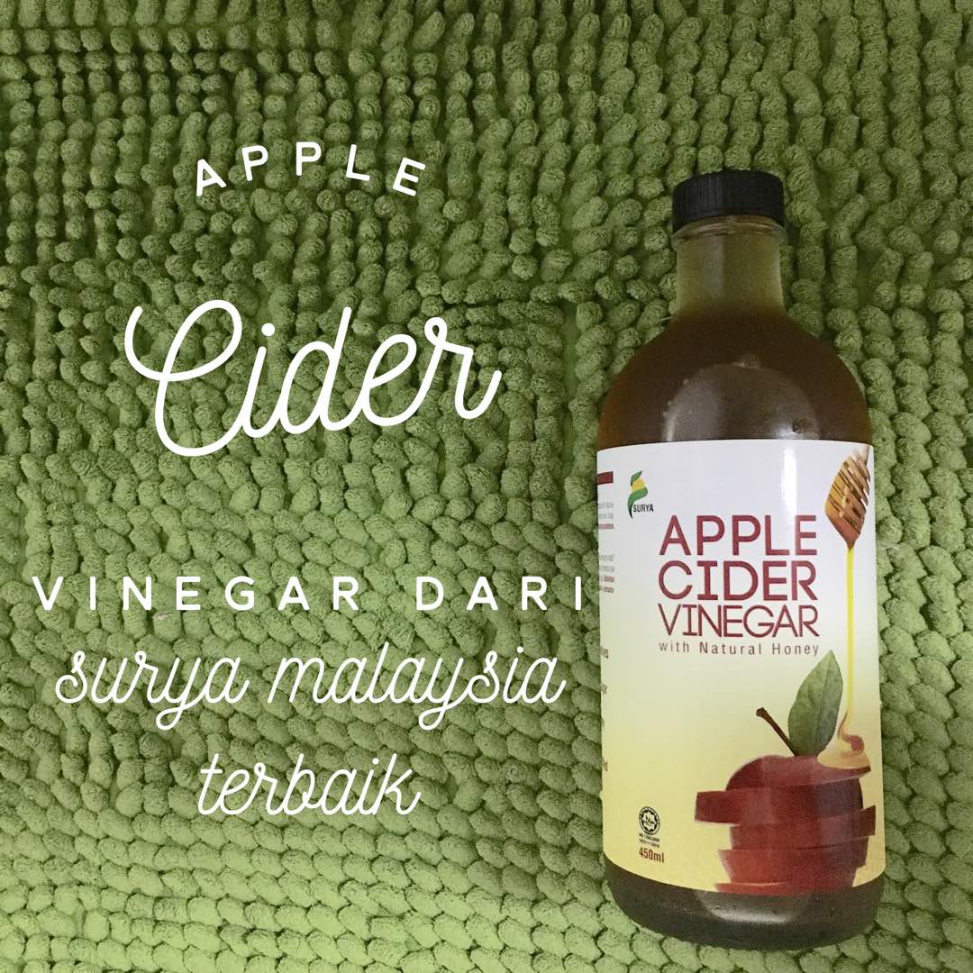 Apple Cider Vinegar Surya Malaysia Terbaik Nur Hafizah