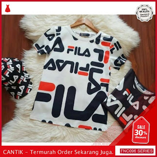 FNC096K49 Kaos Fila Full Print Wanita 2w Babytery Serba 40 Ribuan