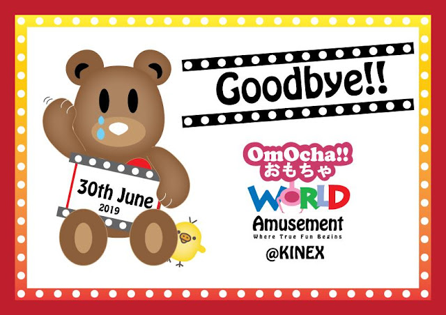 OmOcah!! World @ Kinex to close. Thanks for the memories