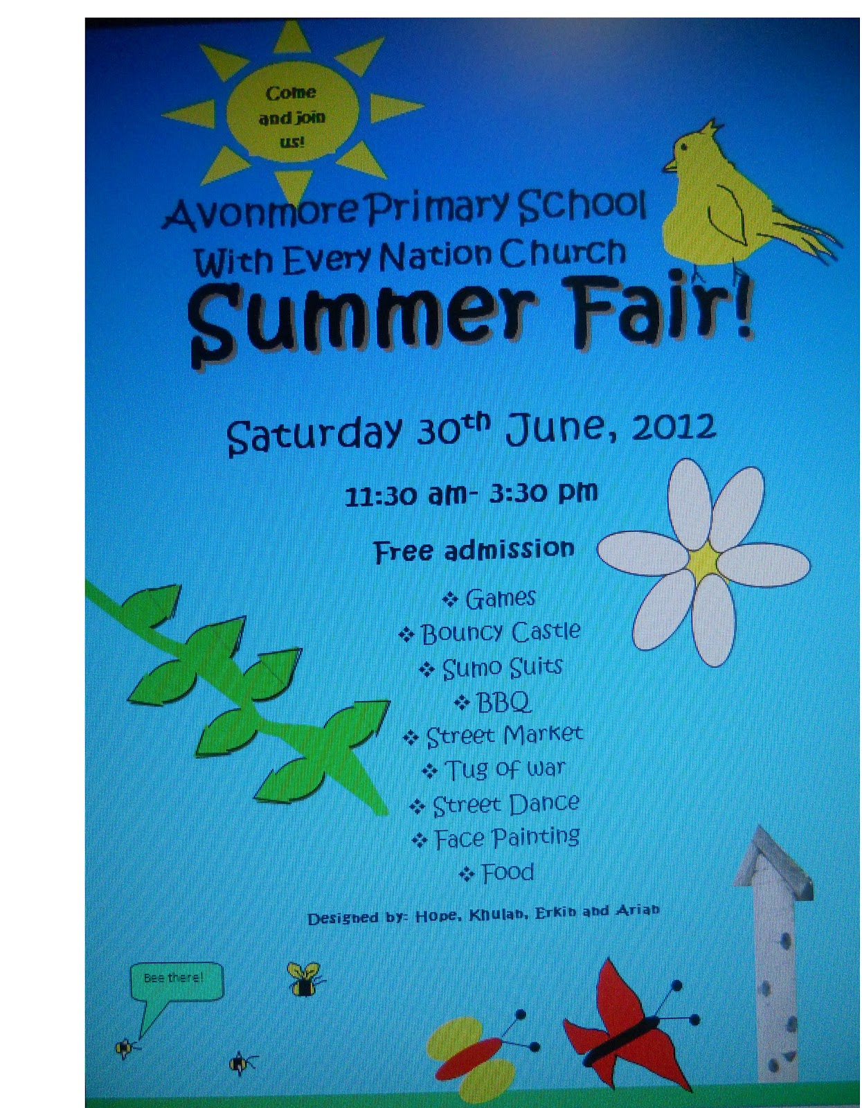 avonmore-primary-school-summer-fair-poster