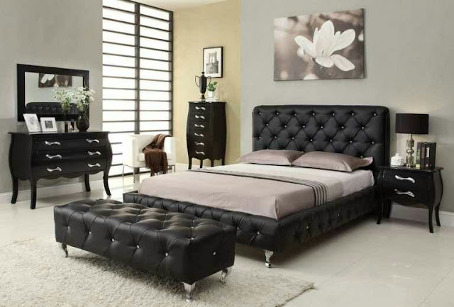 living room decorating ideas with black leather furniture