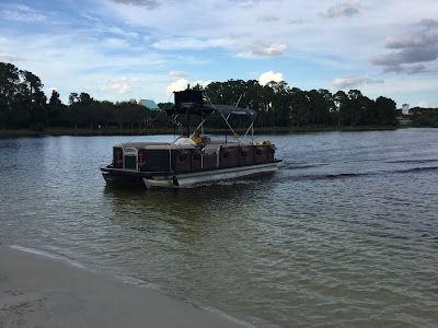 Boat ride at Barefoot Bay