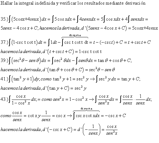 Matem\u00e1ticas y F\u00edsica de Ciencias Ambientales UNED. : Tema 5. La Integral. Secci\u00f3n 4.1 Ejercicios ...