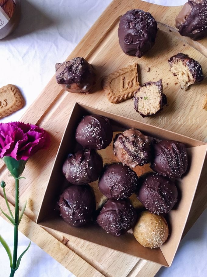 Biscoff Biscuit Cookie Truffles