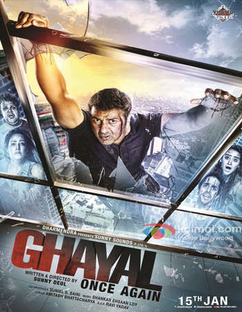 Ghayal Once Again 2016 Hindi 700MB DVDRip ESubs