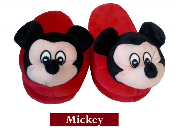 mens mickey mouse slippers