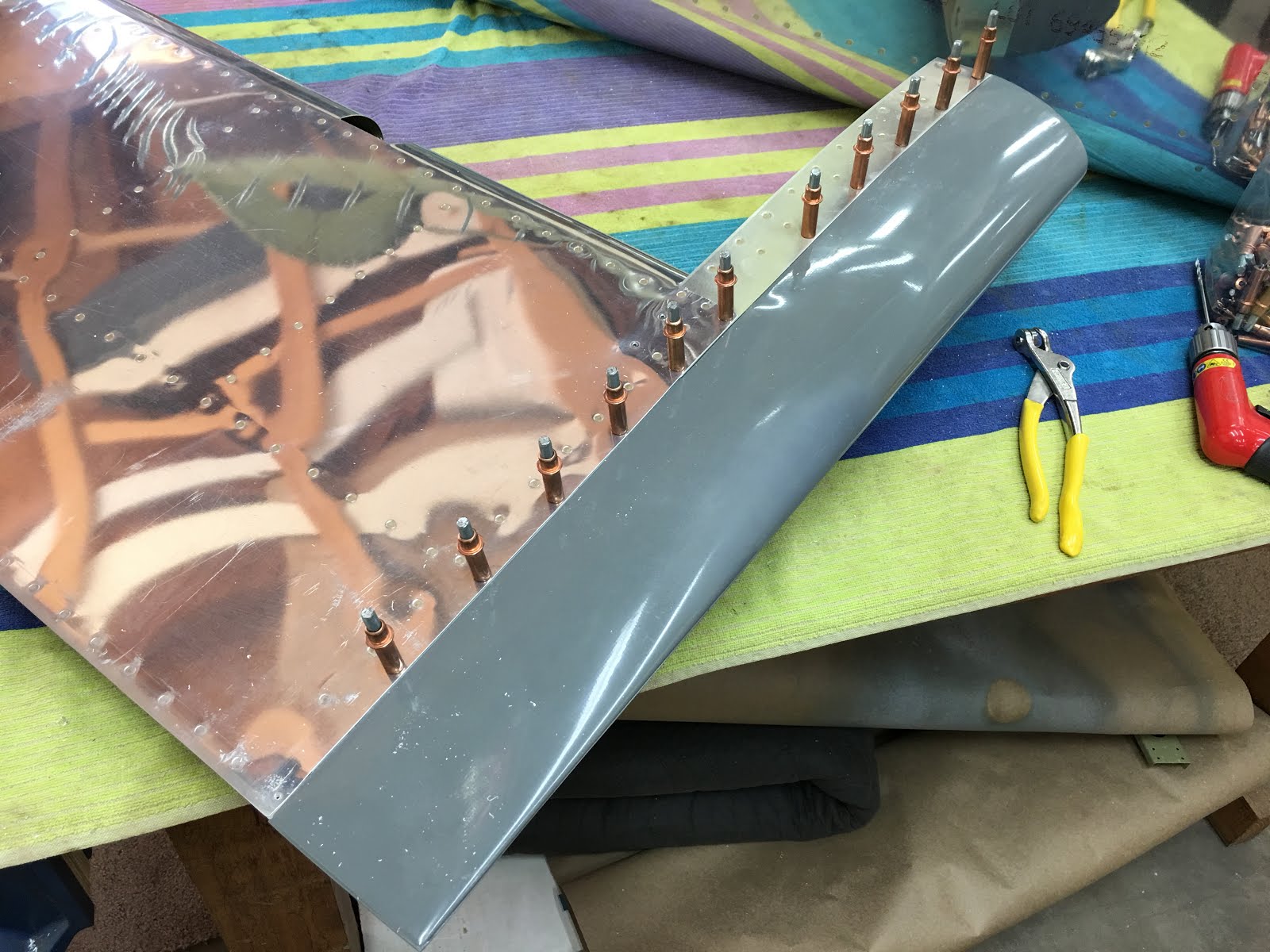 Cliff's RV10 Blog Fiberglass