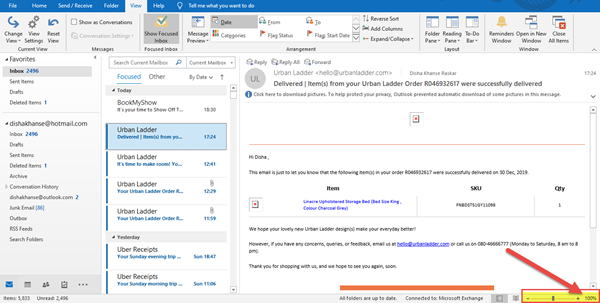 Cambiar y administrar vistas de Outlook